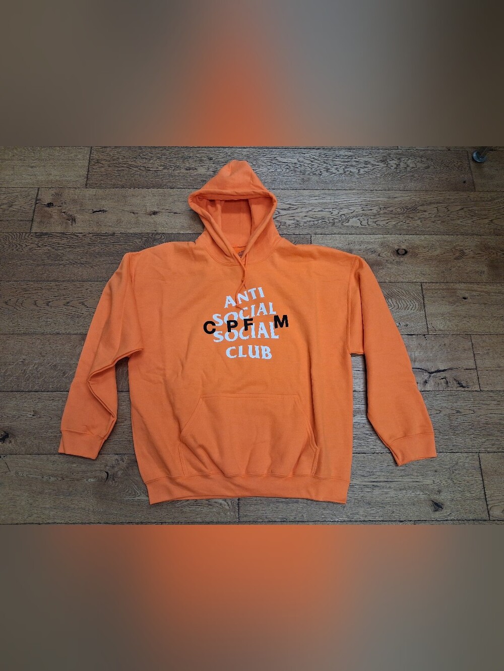 Anti Social Social Club Hoodie X Cactus Plant Flea Market (CPFM) Orange Size XL